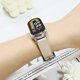 thumbnail image 5 of Watchband for Xiaomi Smart Band 9 NFC 9 8 NFC 8 Microfiber Leather Watch Strap with Silver Buckle -, 5 of 5