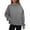 Dark Gray, variant on Womens Oversized Sweatshirts Trendy Mock Neck Pullover Long Sleeve Tops Hoodie Fall Solid Color Baggy Casual Shirt (Gray XL)