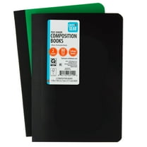 Pen+Gear 2 pack College Ruled Poly Composition Books, 5x7, 80 Sheets Each