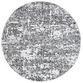 thumbnail image 2 of SAFAVIEH Amelia Jimmy Dot-Print Area Rug, Charcoal/Gray, 6'7" x 6'7" Round, 2 of 11