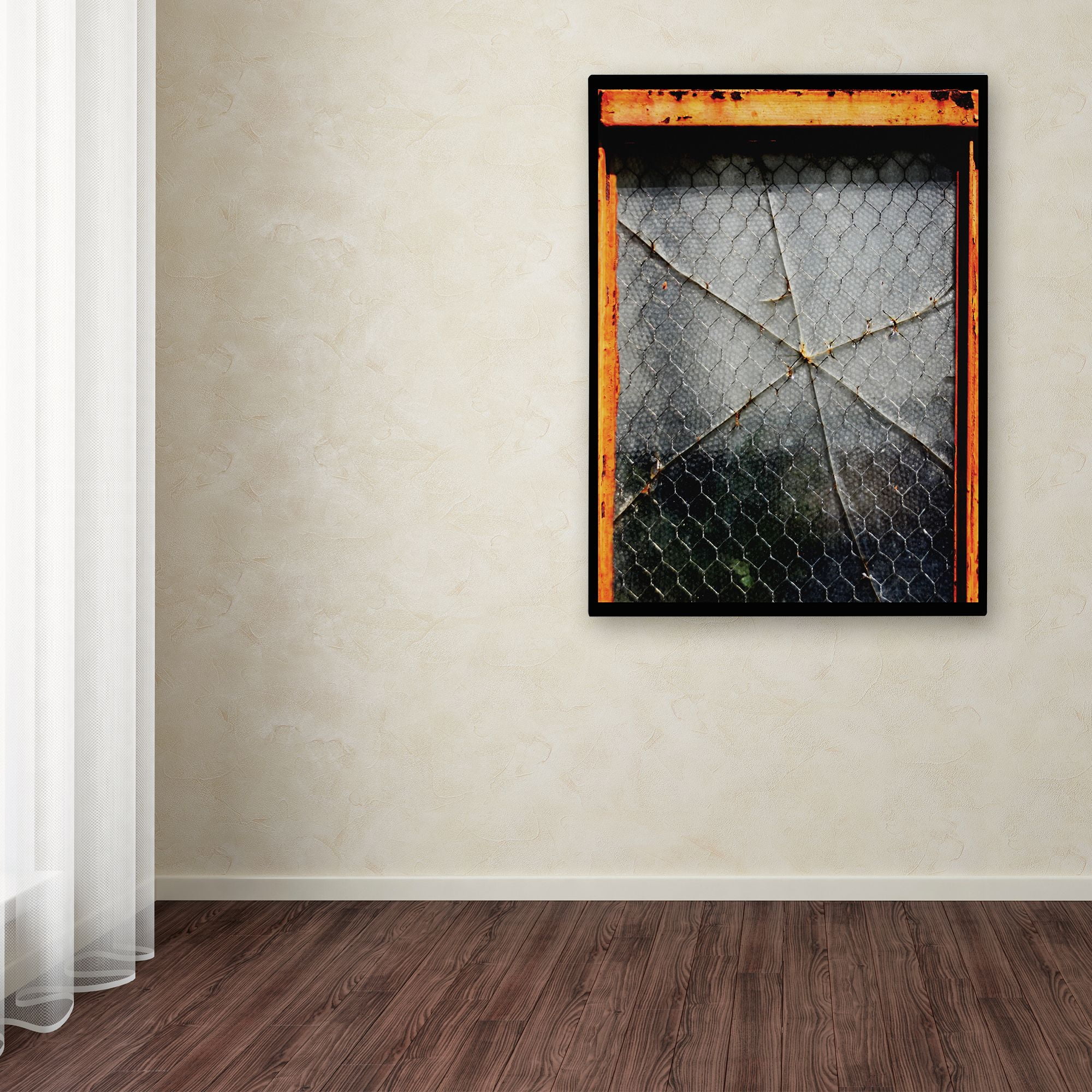 Trademark Fine Art 'Rust & Broken Glass' Canvas Art by Patty Tuggle
