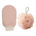 thumbnail image 1 of CSChome Ensemble de Serviettes de Douche 1 Ensemble Doux Longue Bande Absorption d'Eau Réutilisable Trois Pièces Nettoyage Portable Brosse Dos Boule de Douche, 1 of 7