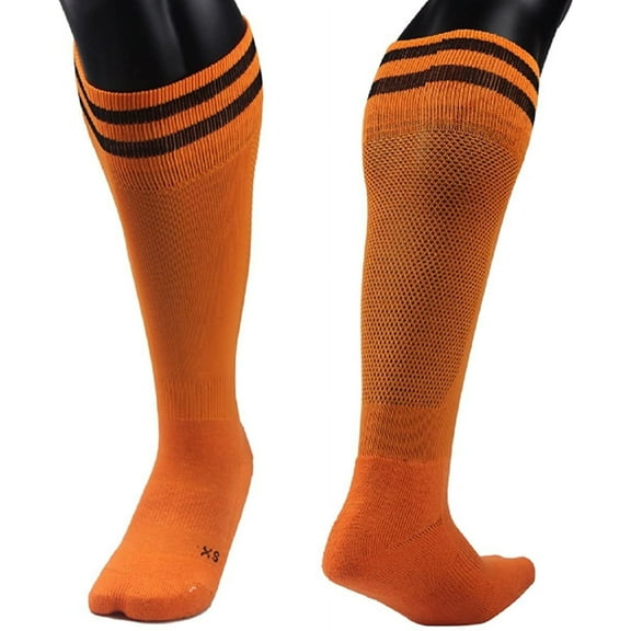 Lian LifeStyle Unisex 1 Pair Knee Length Sports Socks Striped Size XS/S/M