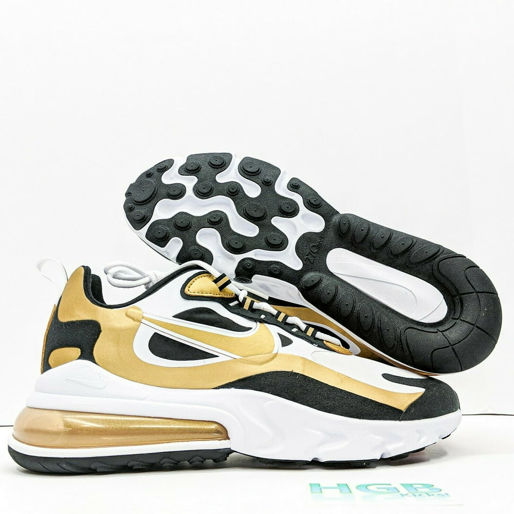 air max 270 react gold black