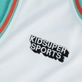 thumbnail image 4 of Unisex NBA & KidSuper Studios by Fanatics White San Antonio Spurs Hometown Jersey, 4 of 6