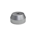 thumbnail image 2 of sdroceRyaM Adaptador de grabación de 45 RPM, adaptador de cúpula de disco de vinilo de 7 pulgadas de aluminio macizo, adaptador 45 para tocadiscos (plata), 2 of 5