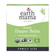 Earth Mama Organic Diaper Balm for Newborns, Infants & Toddlers, 4 fl oz, Baby Diaper Cream