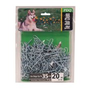 BOSS PET PRODUCTS PDQ Silver Swivel Steel Dog Tie Out Chain Small/Medium