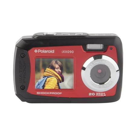Polaroid 20 MP Dual Screen Waterproof Camera (Best Polaroid Camera For Wedding)