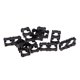 thumbnail image 5 of 10pcs Espaciador de de  Shell Plástico Calor Negro Titular Sunnimix Soporte de soporte de calor, 5 of 8