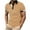 A-Khaki, variant on Wyobmus Men's T-Shirts 3-Button Pullover Quick Dry Short Sleeve Turndown Collar Shirts for Tennis Casual Workout D-Black