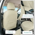 thumbnail image 6 of For Hyundai Tucson 2022-2024 FH Group Neoprene Custom Fit Car Seat Covers - Solid Beige Full Set, 6 of 6