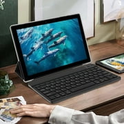 2024 Newest Android 13 Tablet with Keyboard 10 Inch 2 in 1 Tablets, 12GB RAM 128GB ROM 1TB Expand, Quad-Core 2.0GHz CPU Tablet PC, 5G WiFi 6 BT 5.0, 8MP Camera, Google Certified Tableta