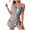 Z01-Mint Green, variant on TTUHYWXI Sexy One Piece Swimsuit for Women Square Neck Bathing Suit Beach Cutout Swim Suits Spaghetti Straps Swimwear (Brown, L)