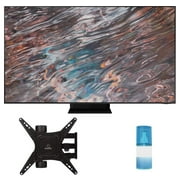 Samsung QN65QN800A 65" QN800A Series UHD Neo QLED 8K Smart TV with a Walts TV Medium Full Motion Mount for 32"-65" Compatible TV's and Walts HDTV Screen Cleaner Kit (2021)