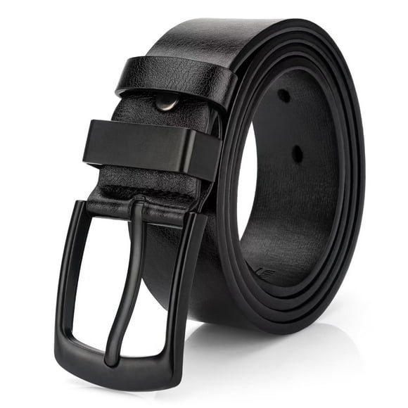 Maikun Ceintures en Cuir Décontractées pour Hommes Ceinture Noire Vintage pour Hommes