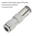 thumbnail image 4 of Unique Bargains 10mm Push Quick Connect Pneumatic Inline Air Tube Fitting Check Valve, 4 of 5