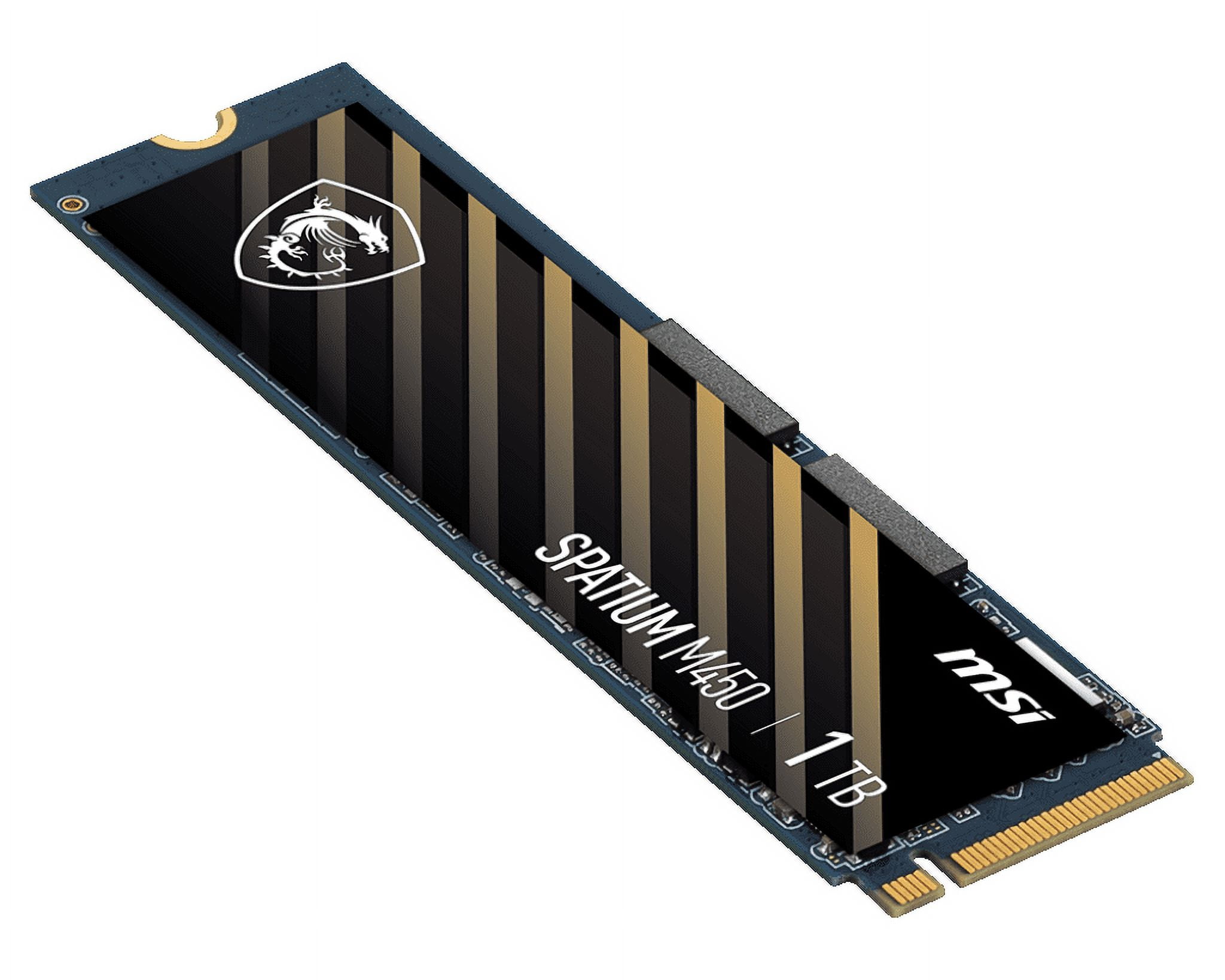 【新品】MSI M.2 SSD 1TB SPATIUM M450 SPATIUM M450 PCIe 4.0 NVMe M.2