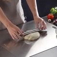 thumbnail image 3 of (Extra Large,23.6"Lx 19.3"W) 304 Stainless Steel Chopping Board, Cutting Board for Meat Vegetable Fruit Fish Cheese, Easy To Clean, 3 of 4