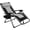 Black, variant on Oversized Zero Gravity Chair, 400-lb Capacity Recliner | 29" Wide Heavy Duty Foldable Anti-Gravity Reclining Lounge Chair with Cup Holder, Pillow for Patio, Lawn, Beach & Outdoor Use - Blue