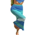 thumbnail image 4 of Femmes Beachwear Tricot Jupe Taille Haute Slim Fit Creux Demi-Robe, 4 of 9