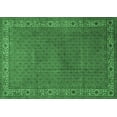 thumbnail image 1 of Ahgly Company Indoor Rectangle Persian Emerald Green Traditional Area Rugs, 8' x 12', 1 of 4