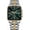 gold green, variant on Men’s Square Sport Quartz Wrist Watch, Luminous Chronograph Analog Watch, Waterproof Stainless Steel Timepiece