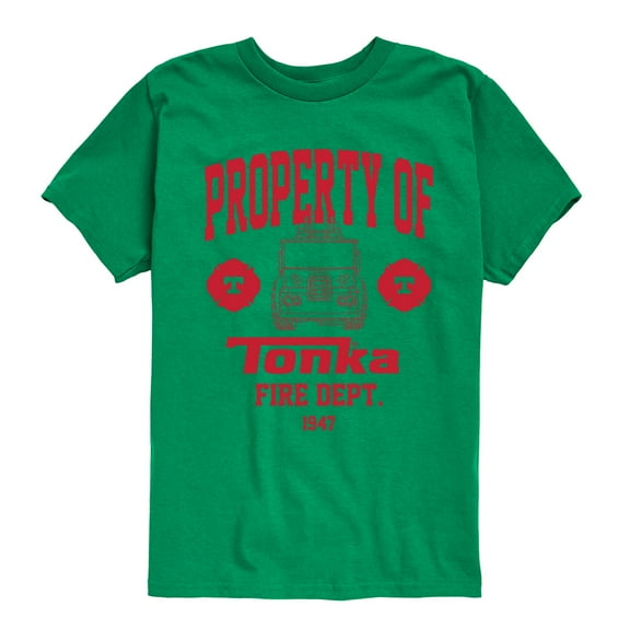 Tonka - Property Of Tonka Fire - Toddler Boy's Short Sleeve T-Shirt