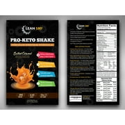 Lean 180 | Pro Keto Shake - Delicious Low Carb, Low Sugar, Clean Protein Shake for Keto and All Diets - 15 Servings