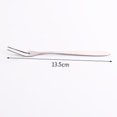thumbnail image 4 of Hbdhejl Tooth F Small Dessert Fork Stainless Two Cake Steel Fruit Fork Fork Cutlery Kitchen，Dining Bar, 4 of 9