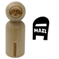 thumbnail image 1 of Mail Box Doodle Rubber Stamp for Scrapbooking Crafting Stamping - Small 3/4 Inch, 1 of 7