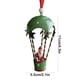 thumbnail image 3 of Fiudx Globo Navideño de Hierro Pintado, Colgante Decorativo de Ciervo y Papá Noel, Metal Duradero, Estilo Vintage, Decoración Festiva, 5,5 X 11 Cm., 3 of 6