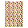 thumbnail image 3 of Ambesonne Spring Tablecloth Rectangular Table Cover, Lively Springtime Garden, 60"x90", Multicolor, 3 of 4