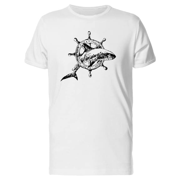 Shark And Handwheel Tee Men's -Image by Shutterstock