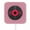Pink, variant on MEGICOT Bluetooth 5.0 Wall Mountable CD Player with Pull-Switch Built-in Speakers, Portable Music Player with Remote Control, Support FM Radio USB Flash AUX Play