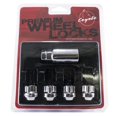 thumbnail image 3 of Coyote Wheel Accessories Verrou de Roue 741150L; Verrou à Écrou à Crampons; Taille de Filetage 12 Millimètres x 1,75; Renflement Conique à 60 Degrés; Gland Extra Long; Longueur Totale de 1,87 Pouces; Taille Hexagonale 13/16 Pouces et 3/4 Pouces, 3 of 3