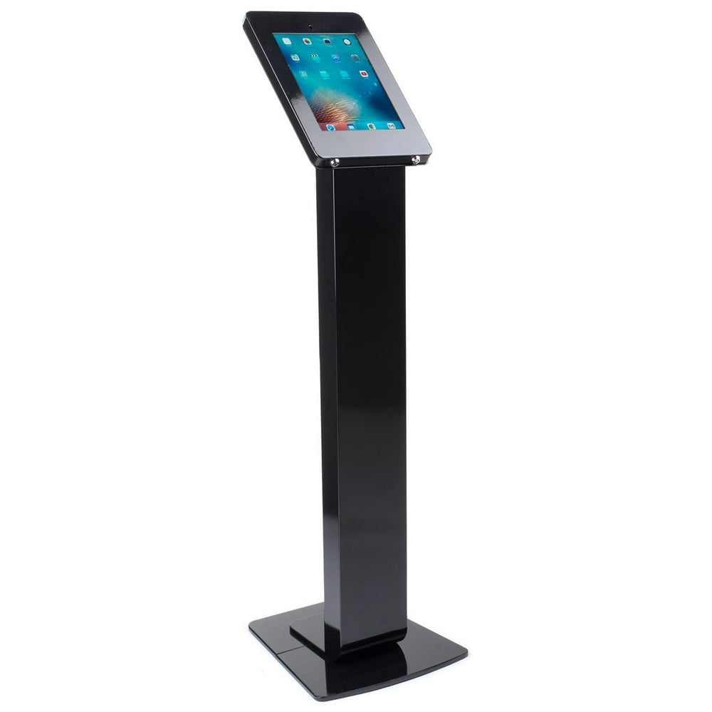 Displays2go Locking iPad Pro Kiosks, ADA Compliant Black (ADAIP129BK