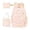 Pink#, variant on 3-Pcs Bow Print Backpack Set With Lunch Box Bag And Pencil Case, Multi Compartment Lightweight Daypack For Teenagers Daily Errands School And Outdoor Walks (Pink)