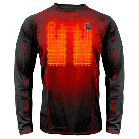 Gerbing 7V Base Layer - Black W/Accents - Men s - L