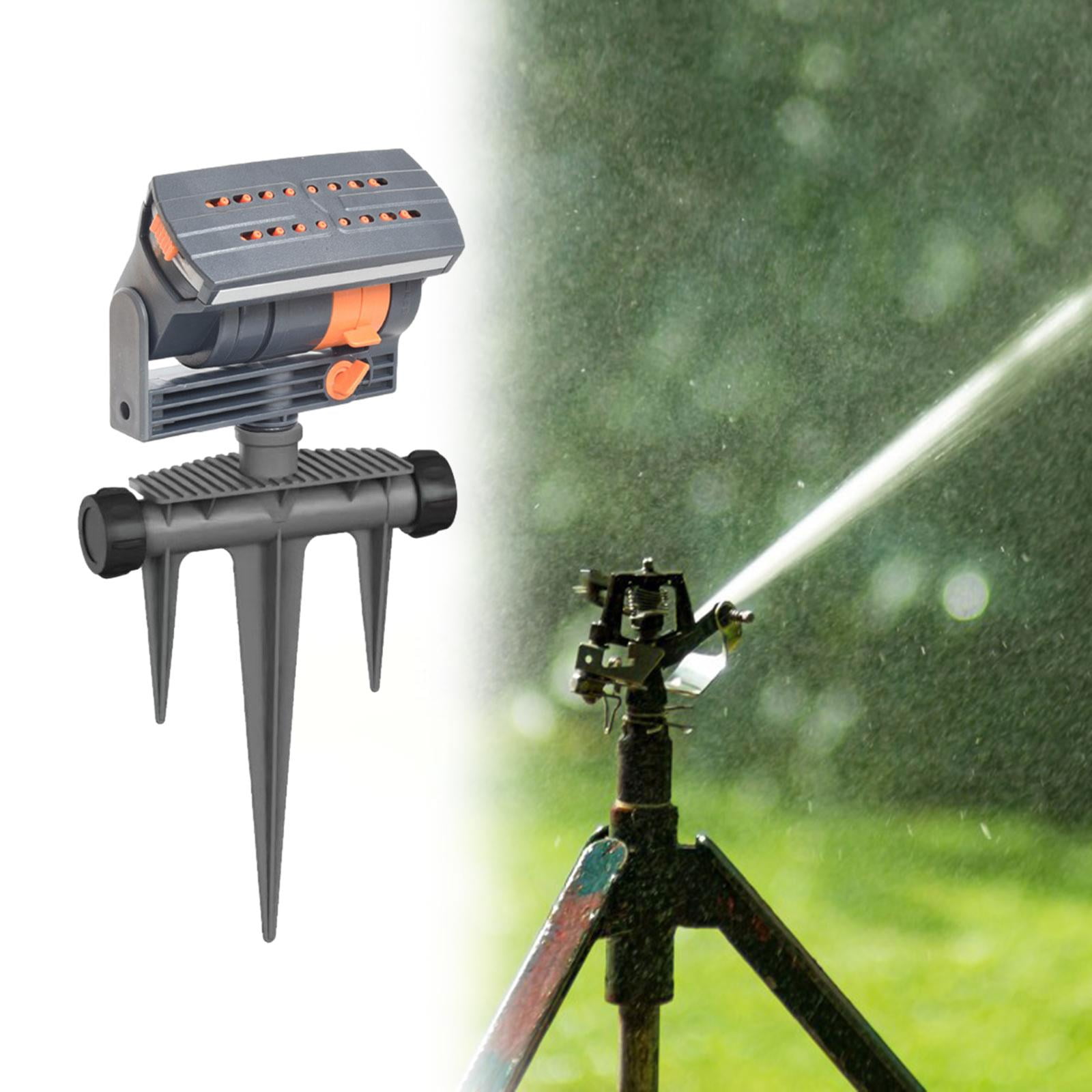 Zxpjkyu 4 Way Adjustments Lawn Sprinkler Quick Connect Portable Versatile 9.8x2x13.2inch