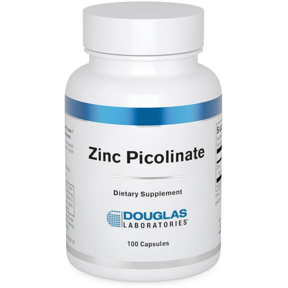 Douglas Laboratories Zinc Picolinate (Capsules) | 50 mg Zinc to Support Immune Function* | 100 Capsules