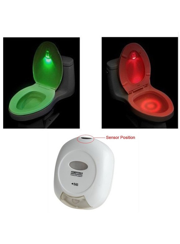 Toilet Bowl Lights in Night Lights