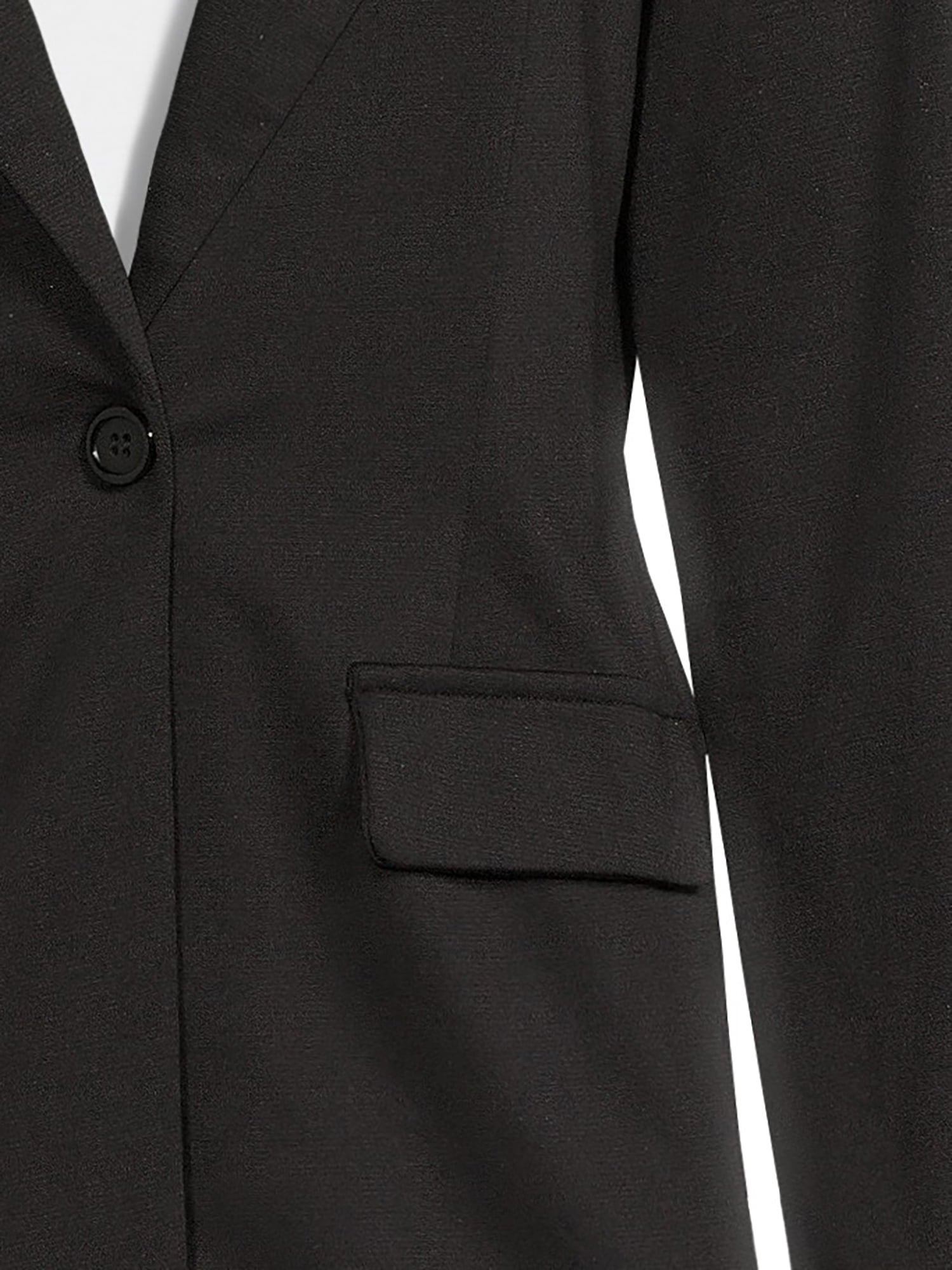 Self Esteem Juniors Oversized Blazer with Long Sleeves