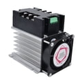 thumbnail image 1 of Regulador de voltaje de estado sólido Tiristor Equipo de control de atenuación de temperatura trifásico 380VACTSR-10WA-S con radiador, 1 of 12