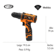 thumbnail image 4 of TALADRO ATORNILLADOR ELÉCTRICO RECARGABLE 1 BATERIA EXPRESS X9 DRILL-02, 4 of 5