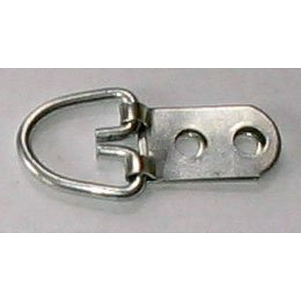 10 Extra Heavy Duty 2 Hole D Ring / Triangle Picture Frame Hanger