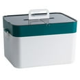 thumbnail image 2 of Empty Medicine Carrying Box Large Capacity Clear Window Box for First Aid Kit Emergency Cosmetics, 2 of 3