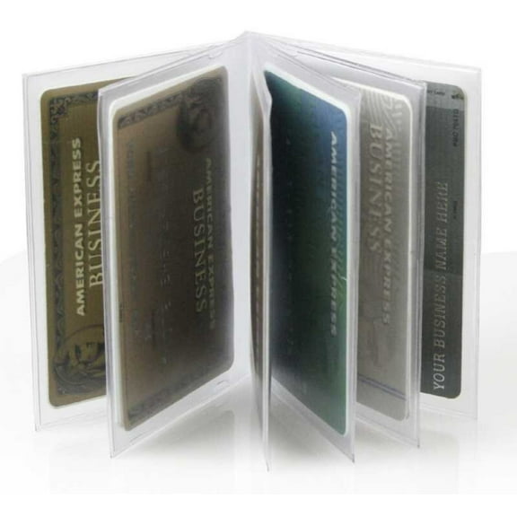 Mens Wallet Inserts Card and Photo Holder - 6 Page