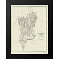 thumbnail image 2 of Wheeler 19x24 Black Modern Framed Museum Art Print Titled - Nevada Utah Arizona Geographical - Wheeler 1872, 2 of 5