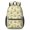 Yellow Pioneer Flower Pattern, variant on Sunflower Yellow Pattern 17" Waterproof Oxford School Backpacks for Teens, S-Shape Padded Straps, for School, Travel, Hiking, Camping
